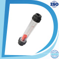 Lzs-15 Dn15 Wasser Kunststoffrohr Rotameter Industrie Durchflussmesser (6-60L / H, kurze rohr)